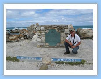 Africas southern-most tip, the meeting point of two oceans.
